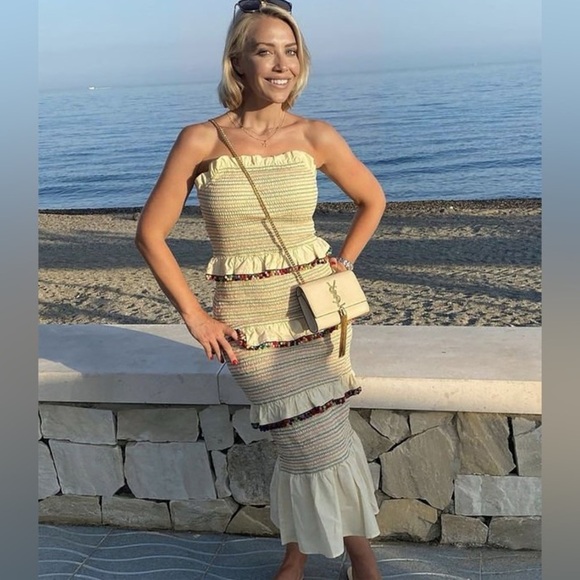 Never Fully Dressed colorful pompom dress - Picture 3 of 13